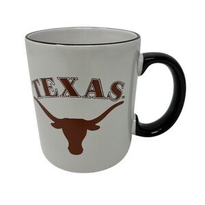University of Texas Longhorns Ceramic Mug Hook 'em Horns BEVO Collegiate Mug
